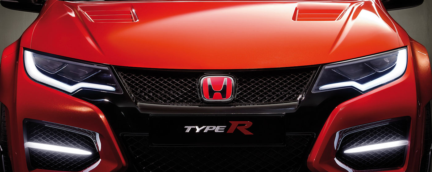 Honda Type-R Timeline Infographic Design
