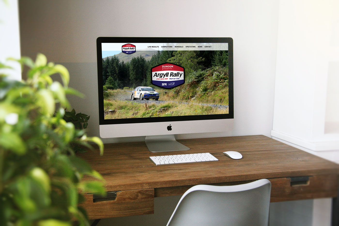 Rally Motorsport Website Designer